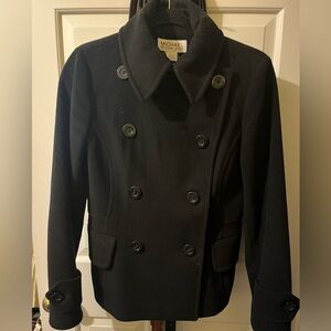 Michael Kor Double breasted peacoat